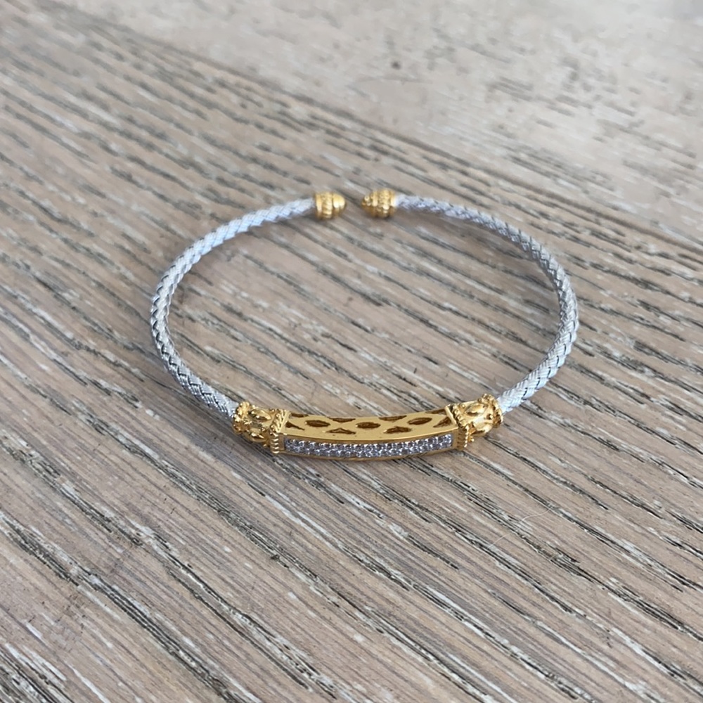 Brand New Charles Garnier 18K Yellow Gold Bracelet